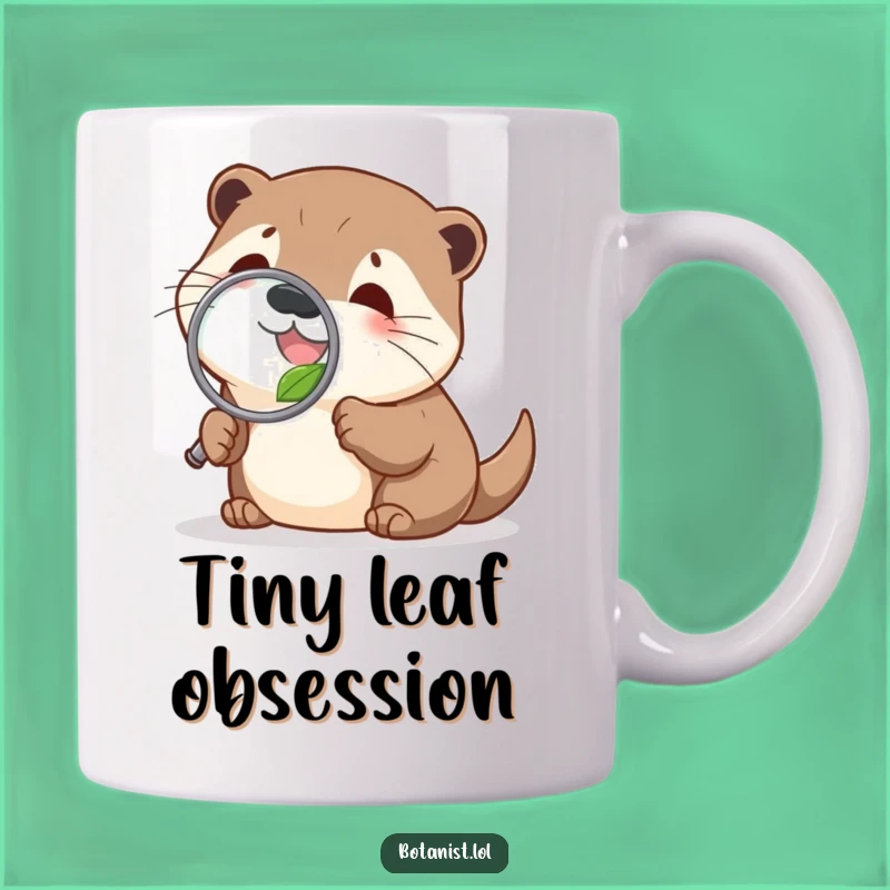 Funny Otter Mug: Curious Investigator - Hilarious Nature Lover Gift Idea