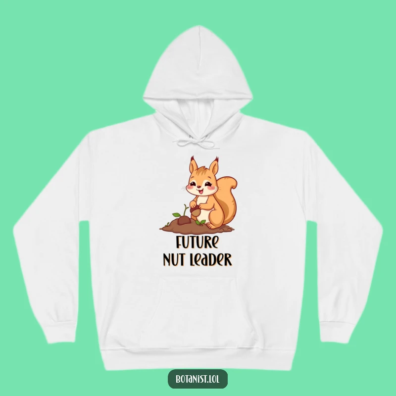 Funny Squirrel Gardener Hoodie: Cozy and Cheerful Apparel for Outdoor Lovers