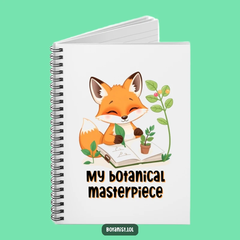 Funny Fox Sketching Notebook: Journal Your Artistic Ideas!